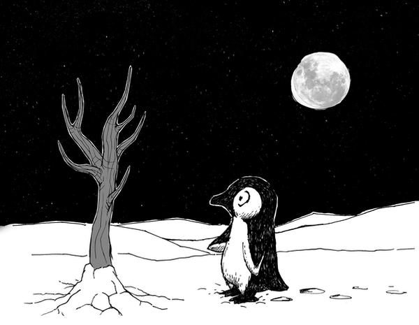 Lonely penguin no.2