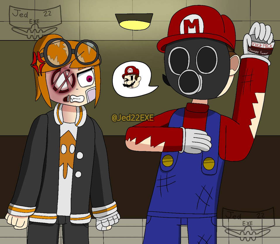 SMG4 Fallout AU Mario And Meggy By Jed22EXE On DeviantArt Smg4 fallout au mario and meggy by jed22exe on deviantart