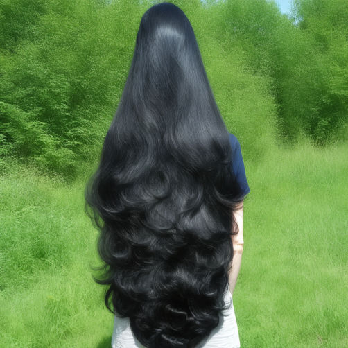 Long Black Silky Hair by HairTickle on DeviantArt