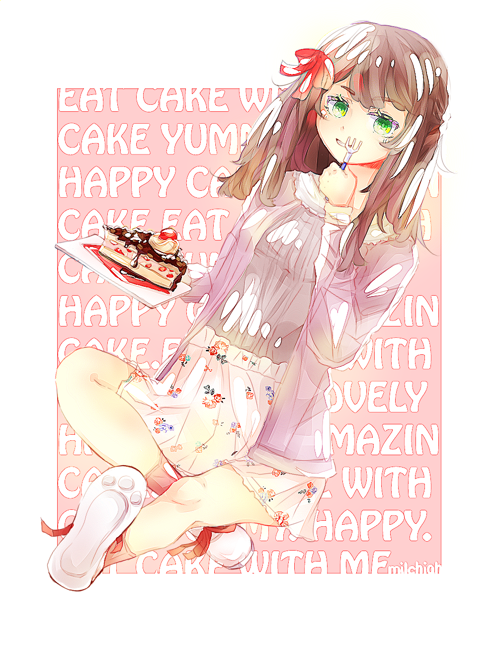 Eat cake with me please