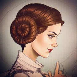 Princess Leia WIP