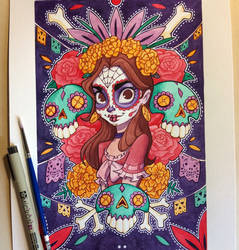 Day of the Dead Painting