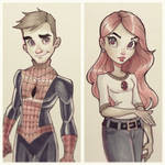 Spiderman and MaryJane