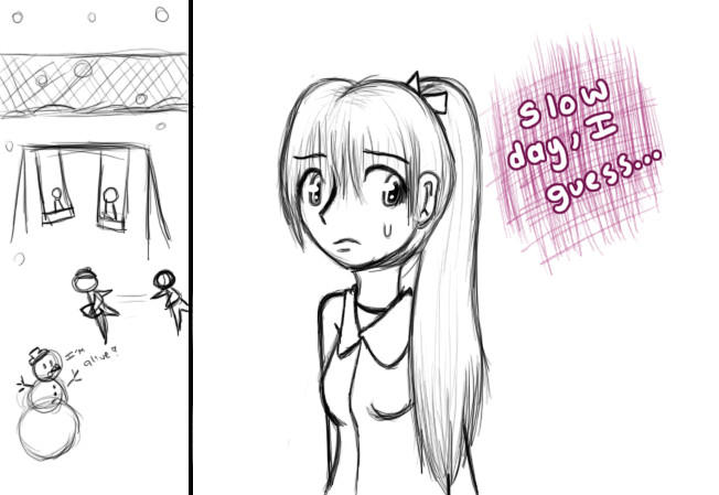 Slow Day at the Playground by Sally-Darson on DeviantArt