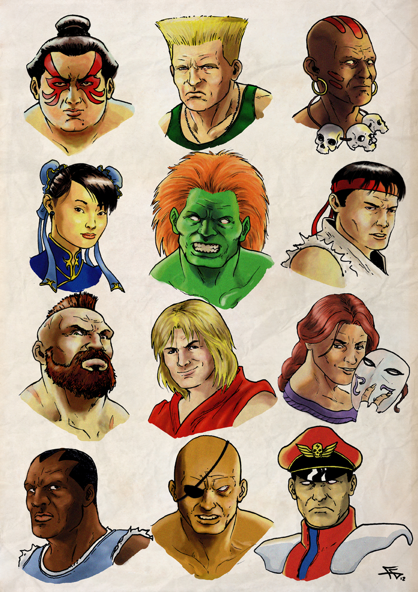 Street Fighter 2: The New Challengers by JArtistfact on DeviantArt