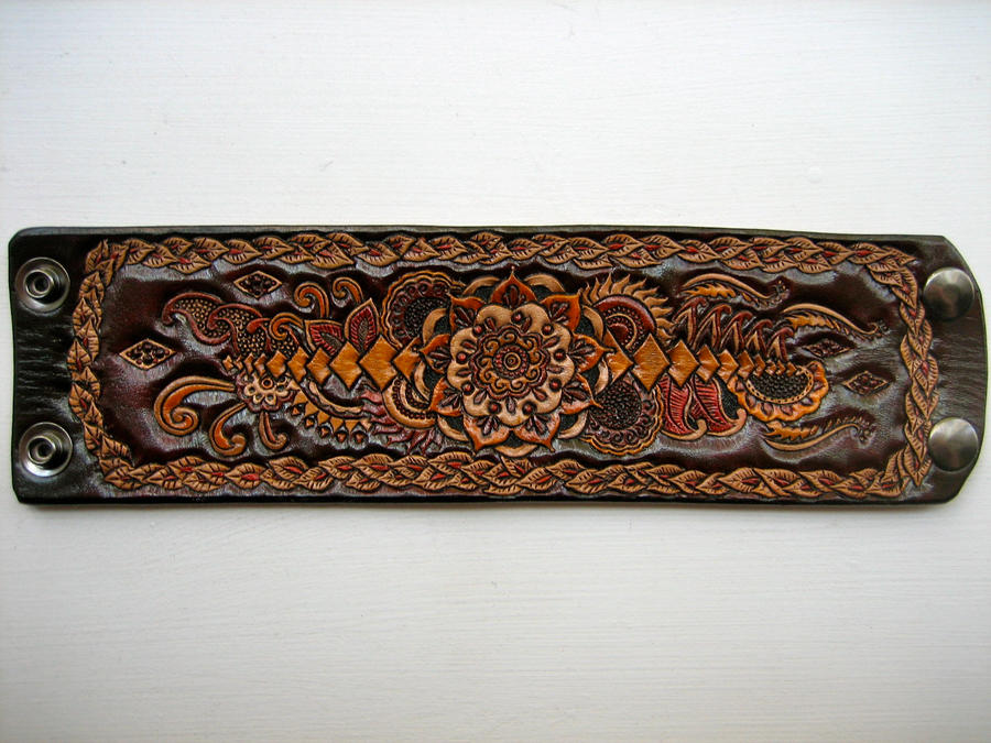 Custom Henna Tribal wristband
