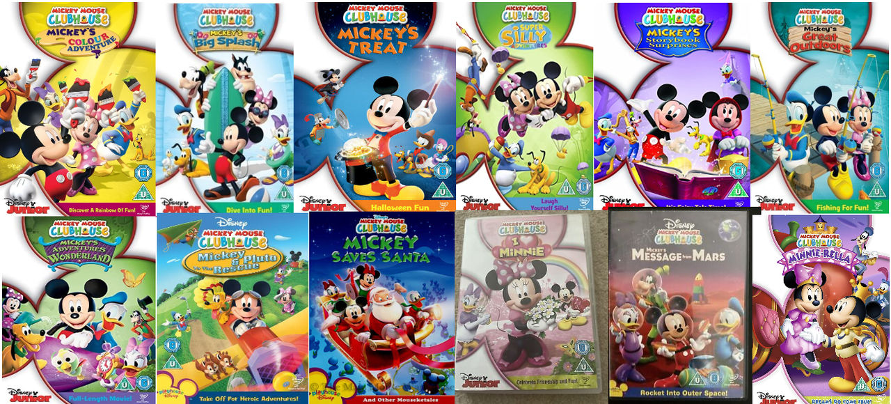 Mickey Mouse Clubhouse Dvd by wreny2001 on DeviantArt