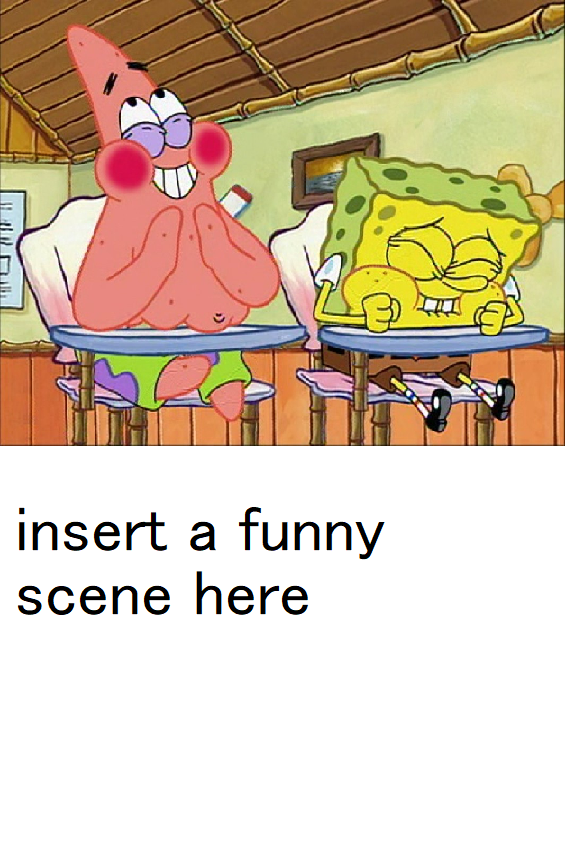 Spongebob And Patrick Laughing Blank Meme by wreny2001 on DeviantArt