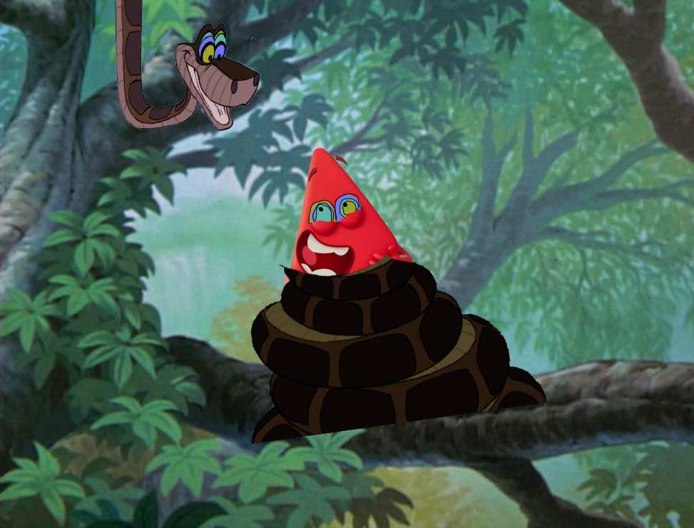 Colourblock Red Gets Hypnotized By Kaa by wreny2001 on DeviantArt