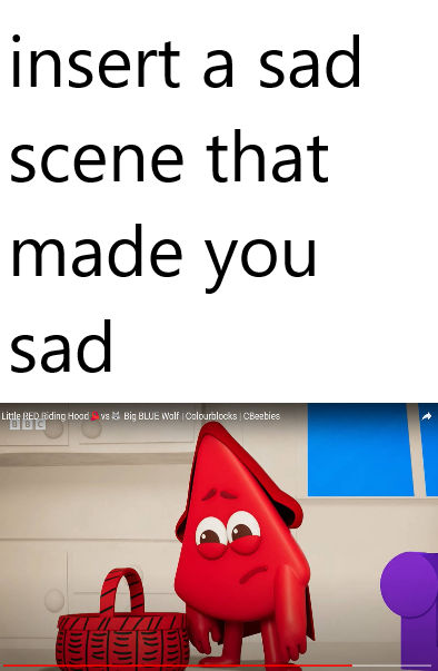 What Made Colourblock Red Sad by wreny2001 on DeviantArt