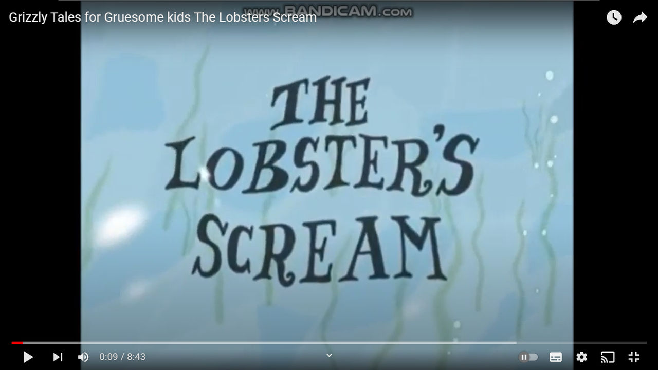 The Lobster's Scream title card by wreny2001 on DeviantArt