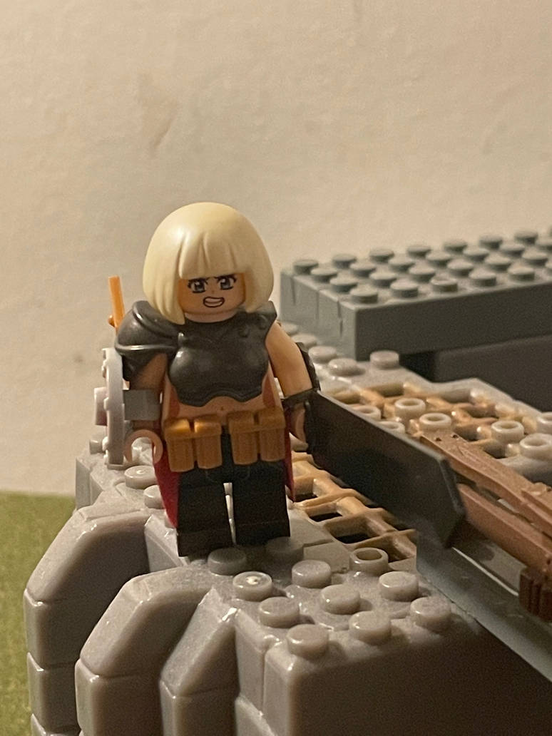 Lego anime warrior chick by Gladiatorbricks on DeviantArt