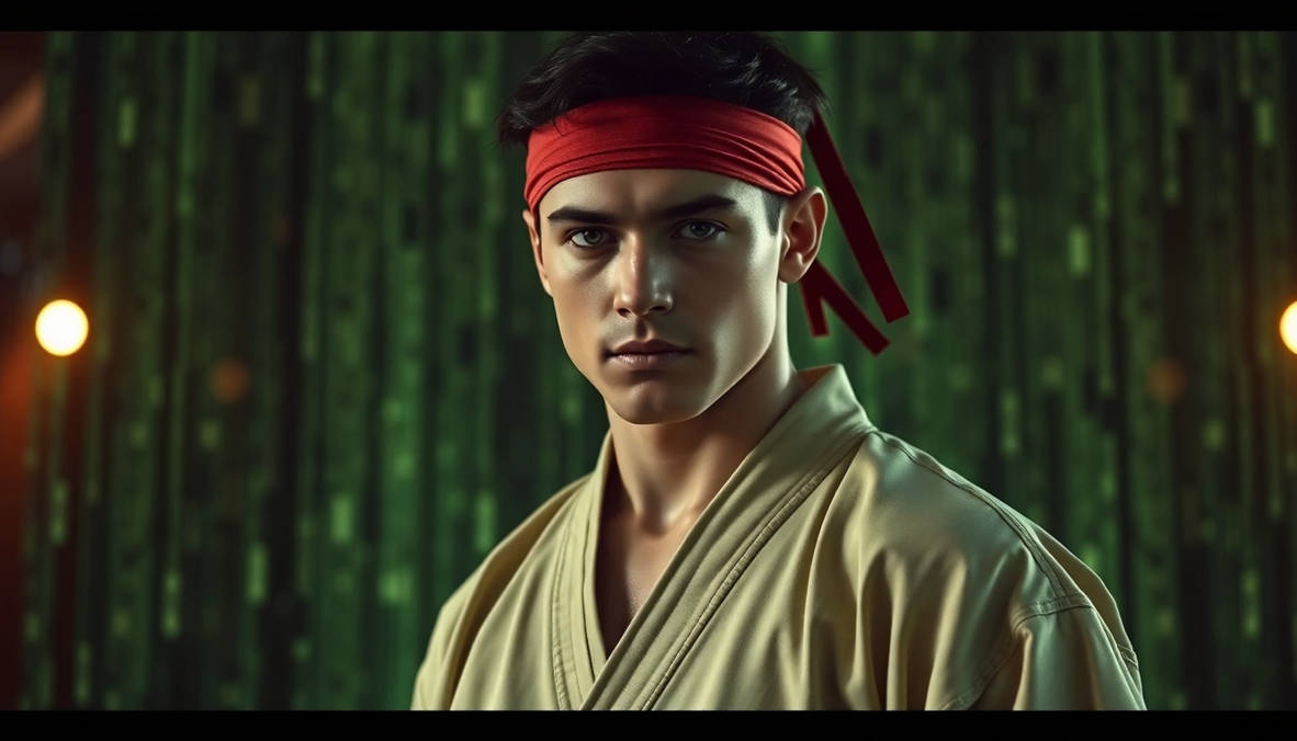 Karate in the Matrix by republiclabsai on DeviantArt