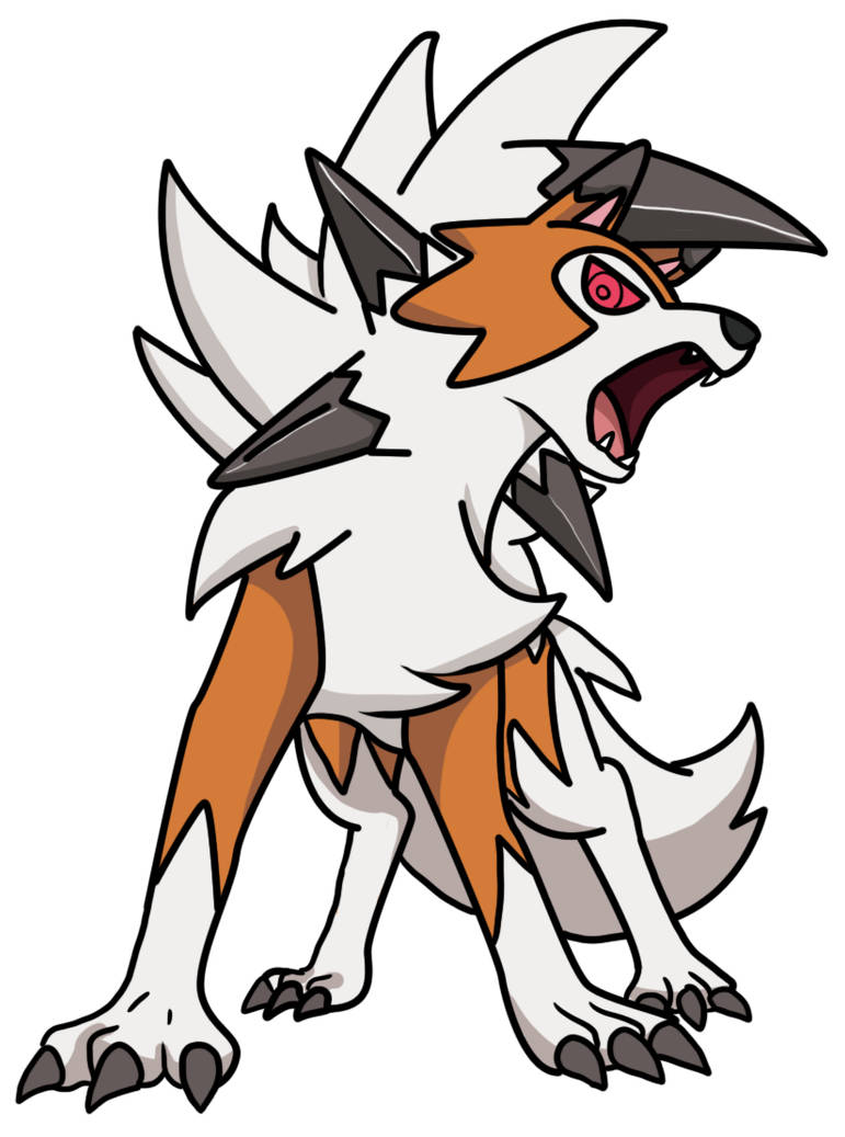 Lycanroc Dusk Form By Bellatrixie White On DeviantArt lycanroc-dusk-form-by-bellatrixie-white-on-deviantart