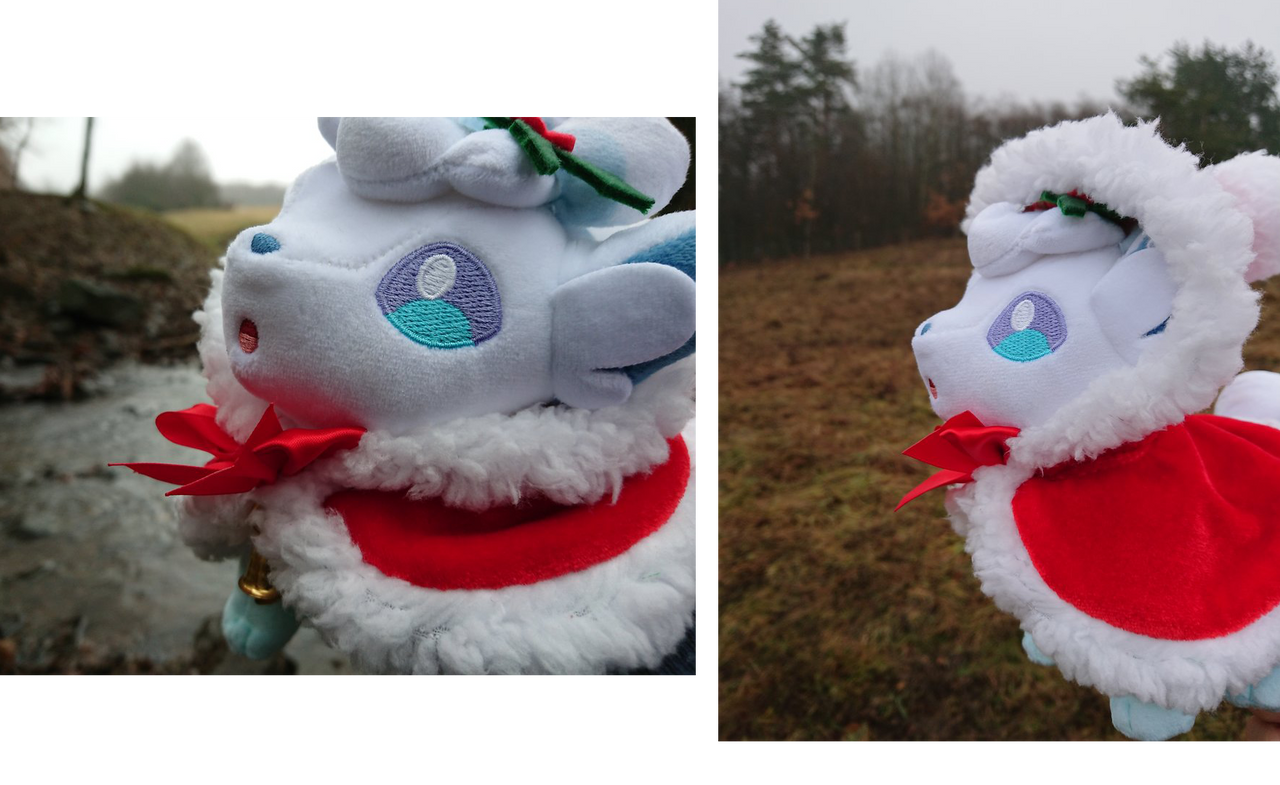 Vulpix online christmas plush