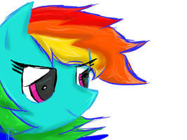 Rainbow Dash doodle