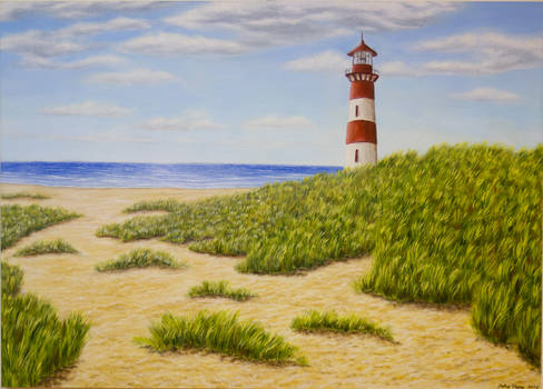 Leuchtturm am strand