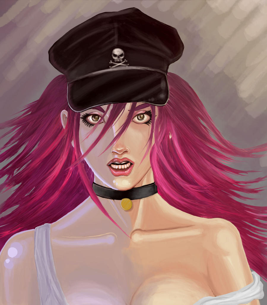 Poison portrait