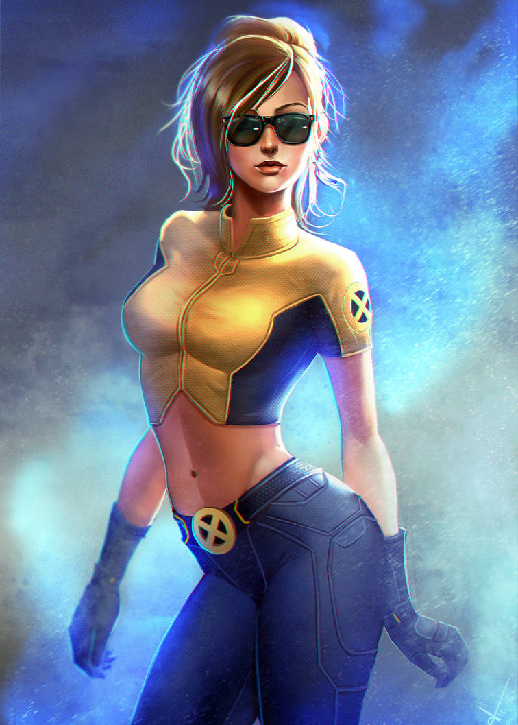 Boom Boom Xmen by victter-le-fou