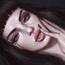 Stylized portrait practice.