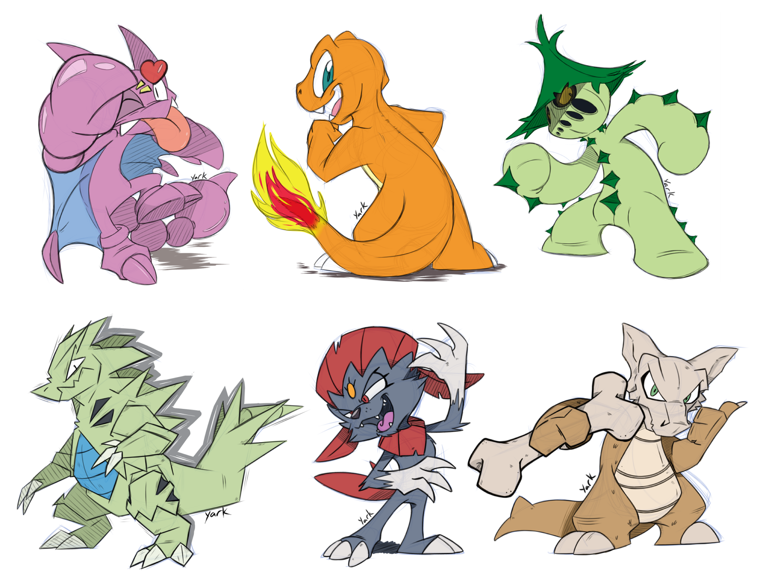 Pokemon Art Dump 1