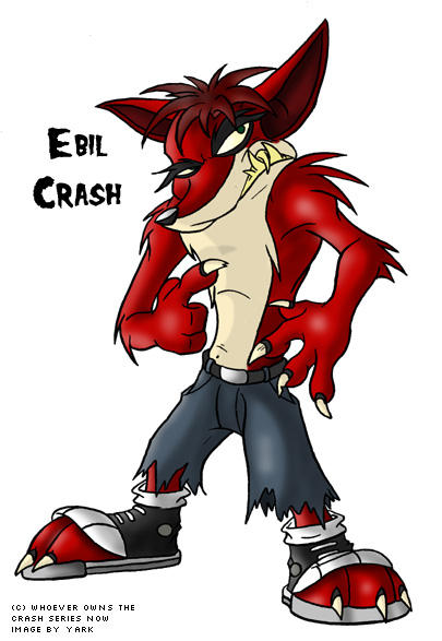 Evil Crash Bandicoot By Yark Wark On DeviantArt evil-crash-bandicoot-by-yark-wark-on-deviantart