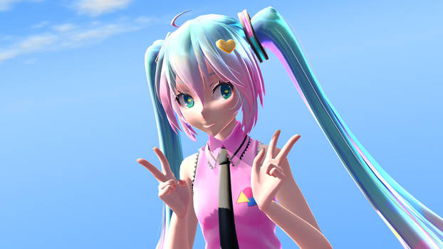 MMD - Miku Smile :D