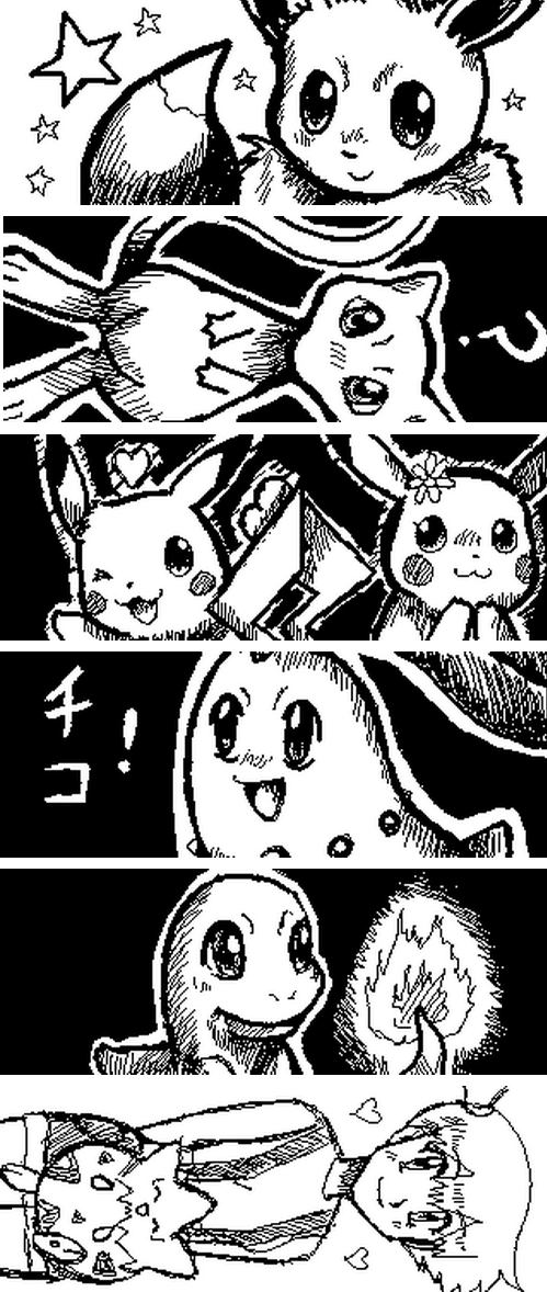 Pokemon Miiverse Doodles