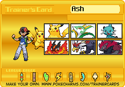 My Version of Ash's Unova team by MegaCarlios on DeviantArt