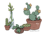 pixel plants {ftu} by gunsweat
