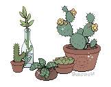 pixel plants {ftu} by gunsweat