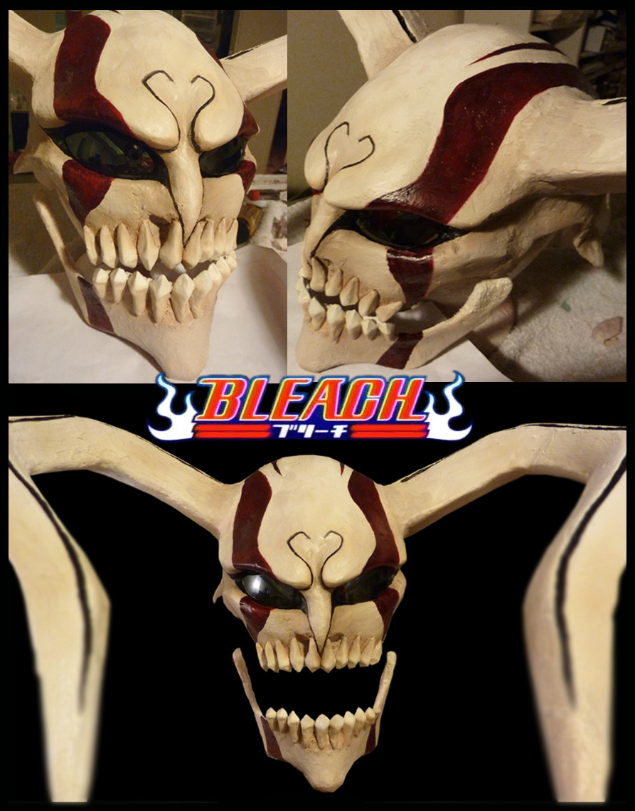 Watch how I made Ichigos Vasto Lorde Mask from Bleach! If you liked th