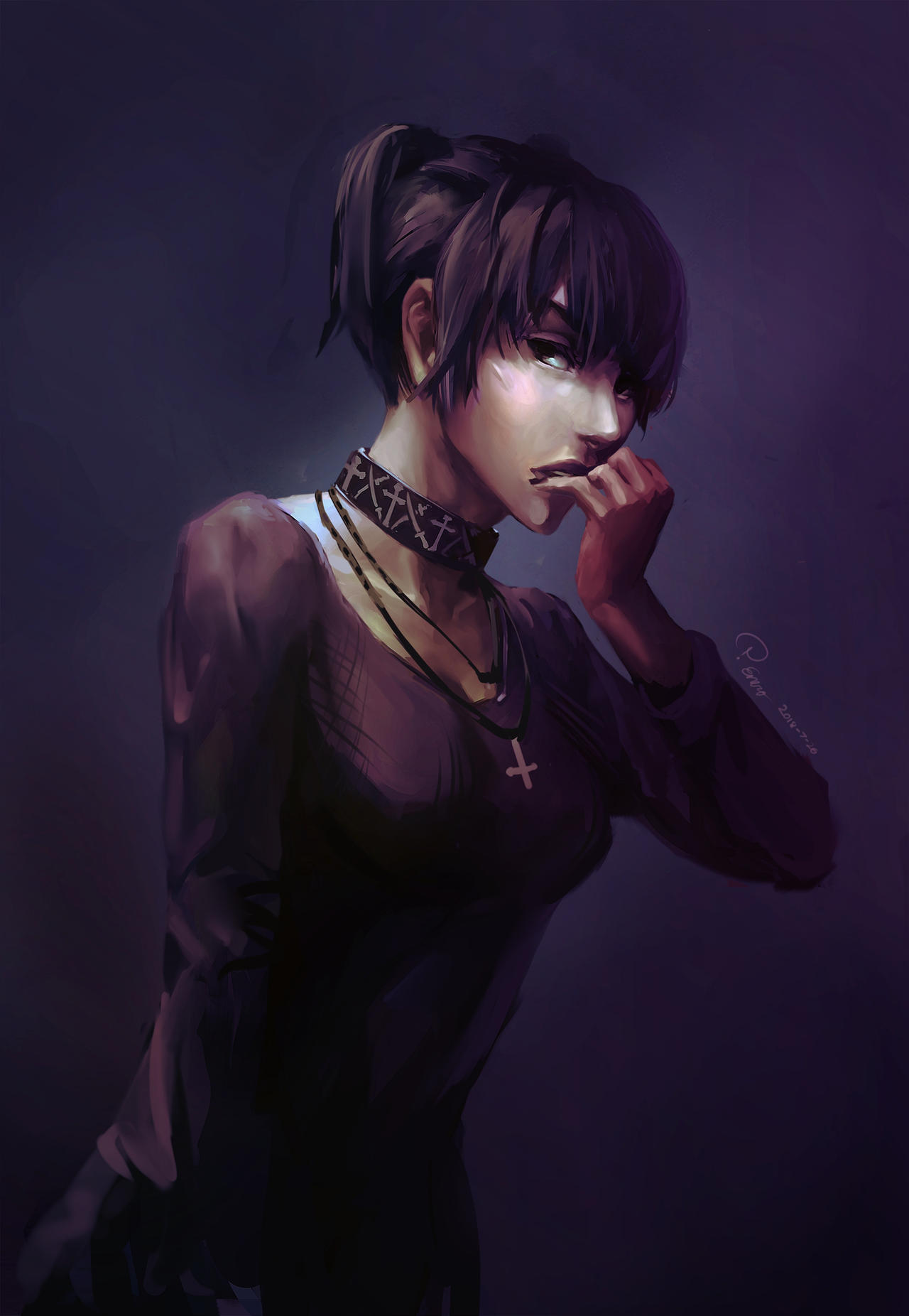 wallpapers Mikasa Goth Official Art mikasa goth by pcenero on deviantart