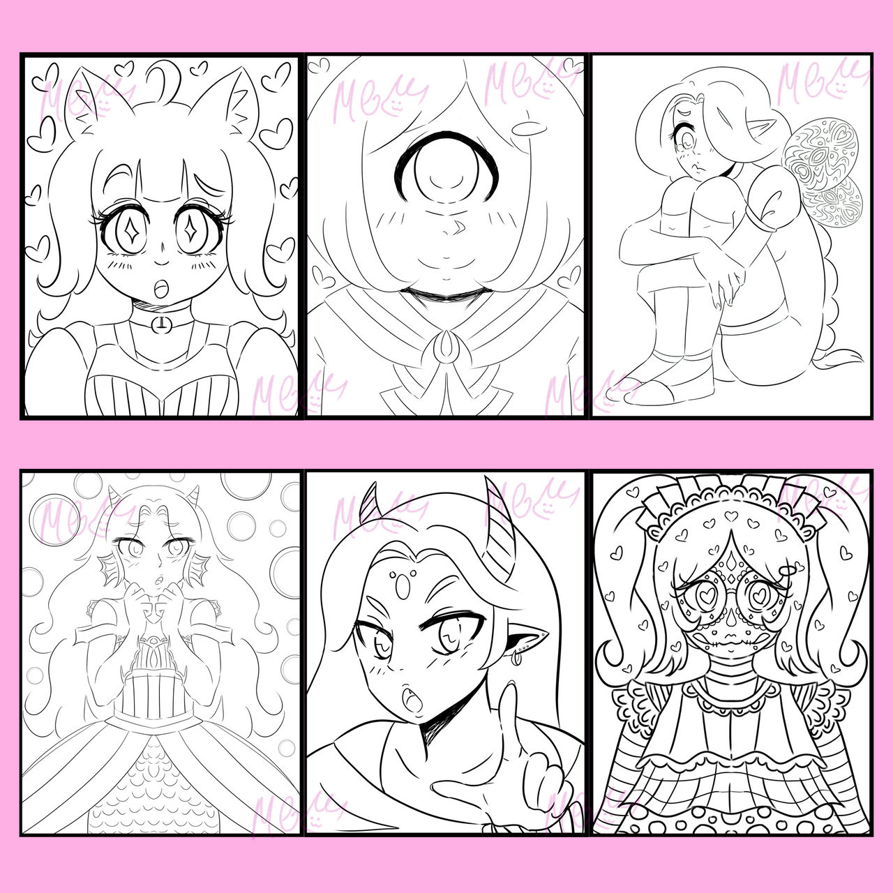 Explore Vibrant Monster Girl Coloring Pages for Creative Fun