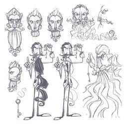 Bluebeard sketches