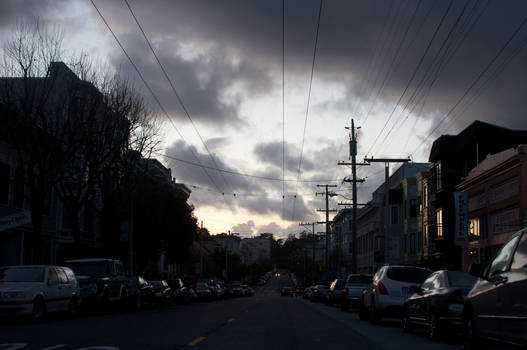 Cars at Dusk