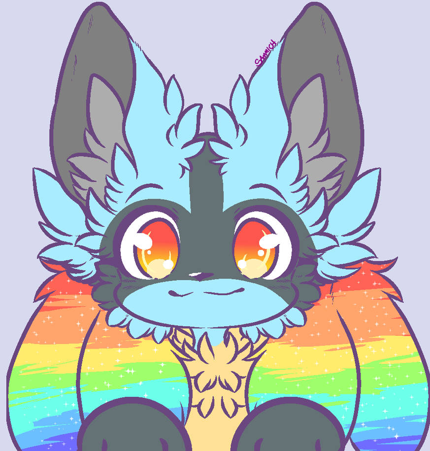 Rainbow Cario by SmolSammich on DeviantArt