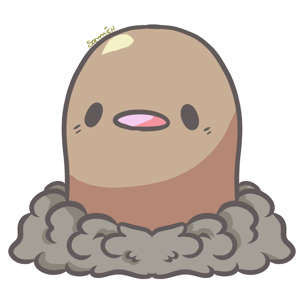Diglett God Diglett by SmolSammich on DeviantArt