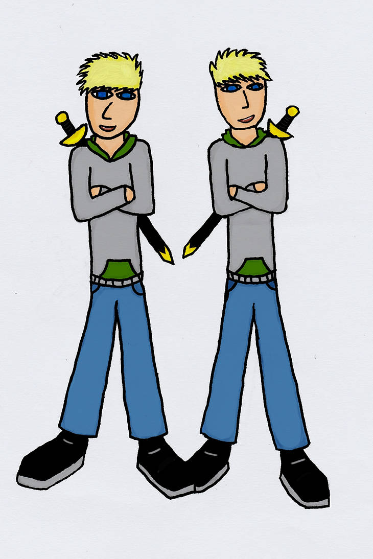 Twin Oc's by YellowZodiac on DeviantArt