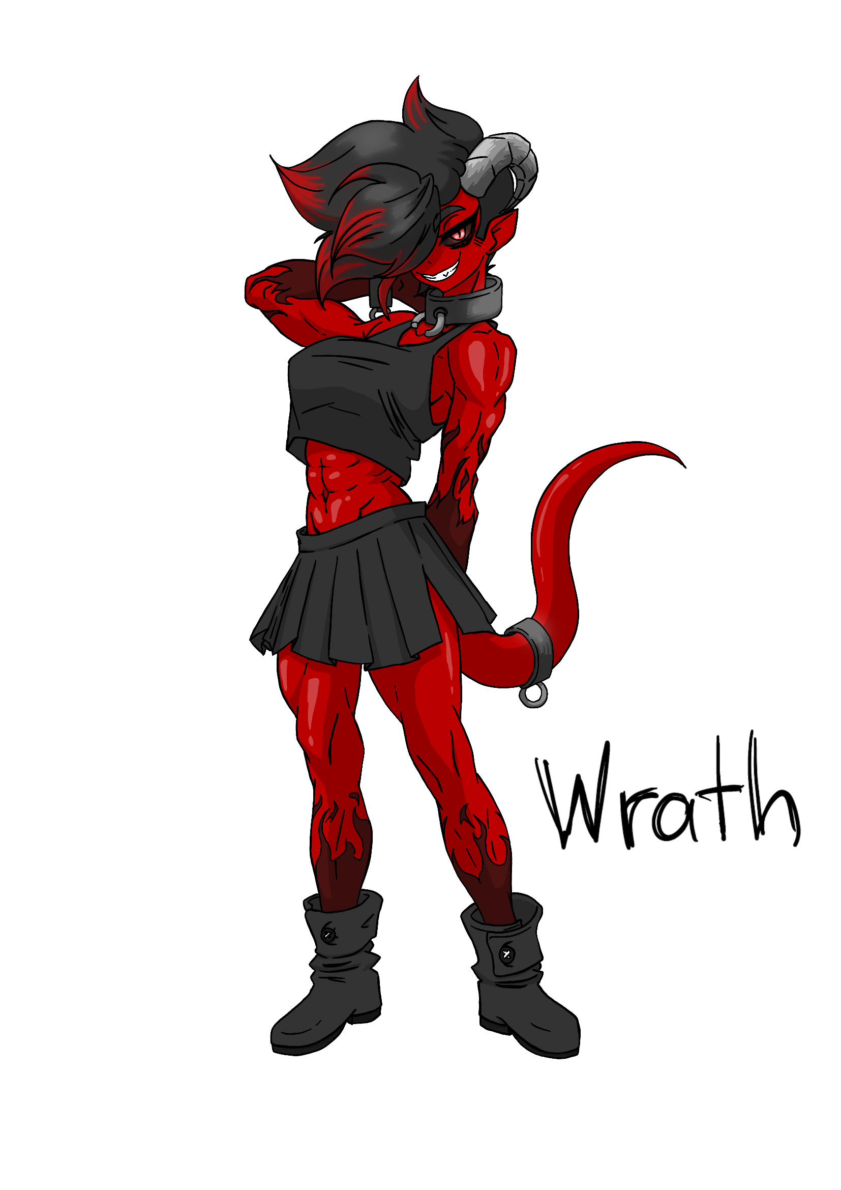 Wraith Ssin SIN #6: Wrath by Taruyamame on DeviantArt