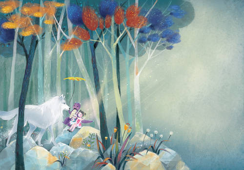 Children book illustration_The fairy tales