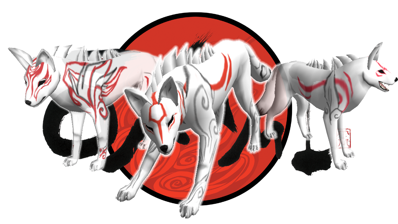 FeralHeart | Shiranui, Amaterasu, Chibiterasu