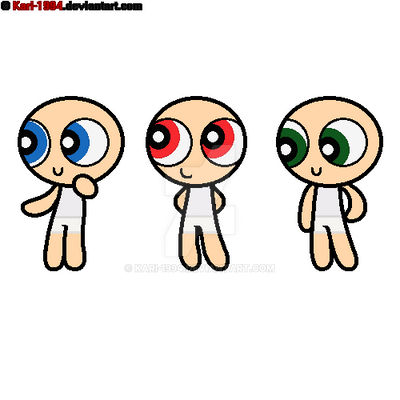 Powerpuff Body Base Powerpuff Girls Base 2 by Kari-1994 on DeviantArt