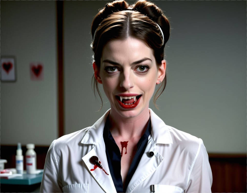 Vampire Dr. Anne Hathaway AI by TurlyVamp on DeviantArt