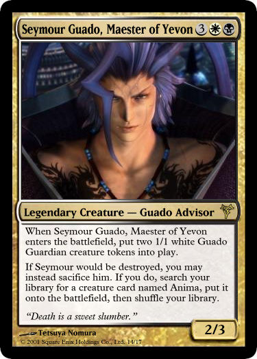 seymour guado mtg card add one mana of any type that permanent produced Seymour, MtG'd by eternaldeath09 on