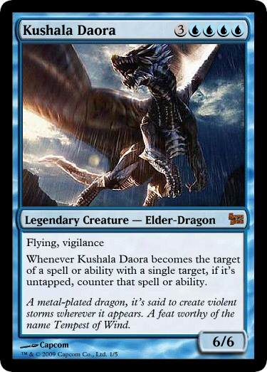 MtG'd Kushala Daora