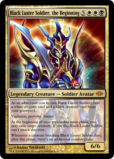 yugioh black luster soldier envoy of the beginning deck Yu-Gi-Oh Scratch Art: trading and collectible card game (TCG/CCG) MtG'd Black Luster Soldier, Envoy