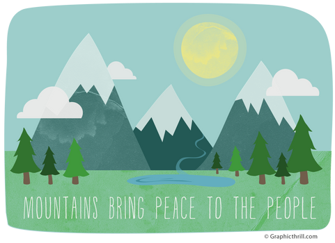 Peaceful Mountains