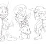 SketchDump 2012 - Happy Little Elves