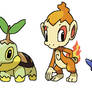 Pokemon - 4th Gen Starters